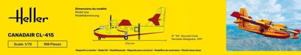 Heller 80370 1/72 CANADAIR CL-415 - Image 6