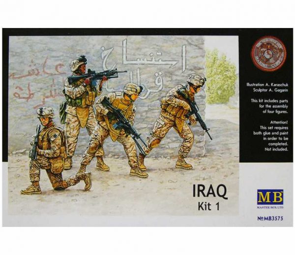 MASTER BOX 3575 1/35 Iraq Events Set 1 U.S. Marines