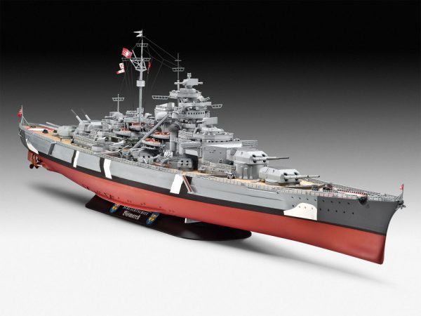 REVELL 05040 1/350 Bismark battleship - Image 16