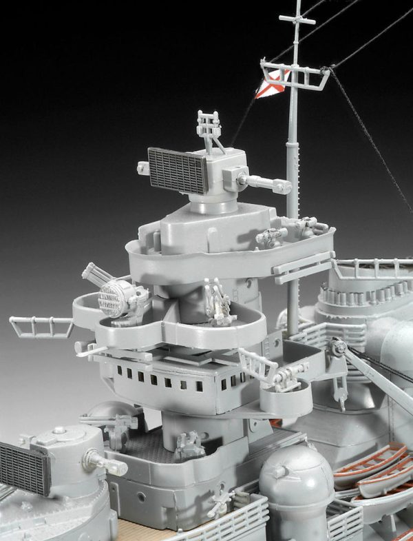 REVELL 05040 1/350 Bismark battleship - Image 5