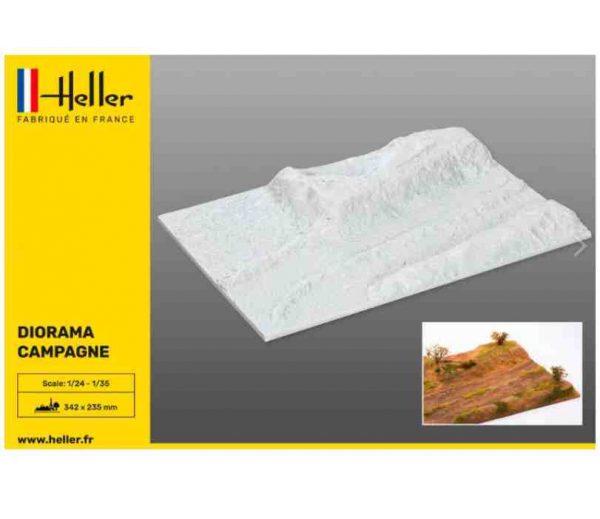 Heller 81254 1/35 Socle Diorama Campagne Base