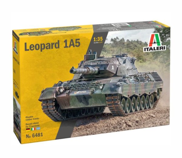 Italeri 6481 1/35 Leopard 1A5 (with Greek decals)