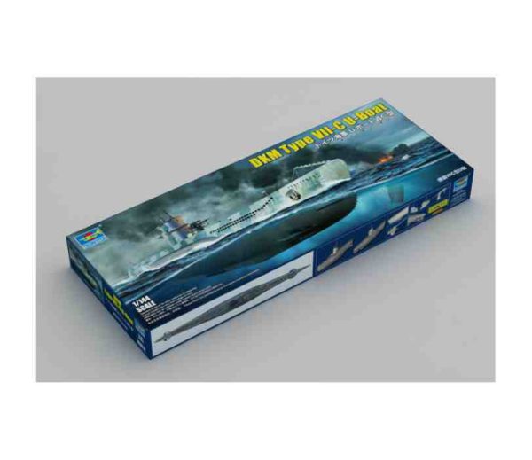 Trumpeter 05912 1/144 DKM Type VII-C U-Boat