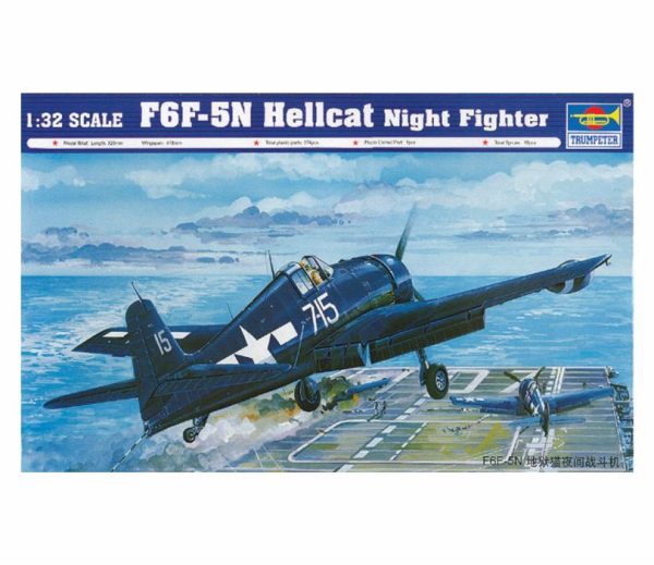 Trumpeter 02259 1/32 F6F-5N Hellcat Night Fighter