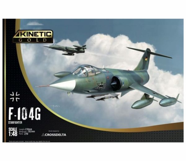 Kinetic Model Kits 48083 1/48 F-104G German Air Force and Marine